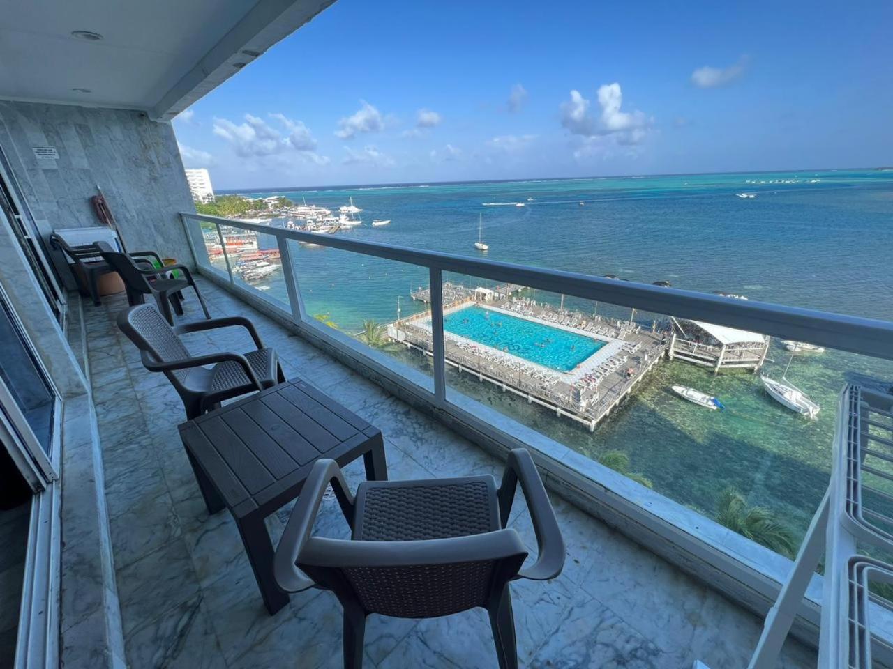Apartamentos Con Playa Privada Y Vista Al Mar San Andres  Bagian luar foto