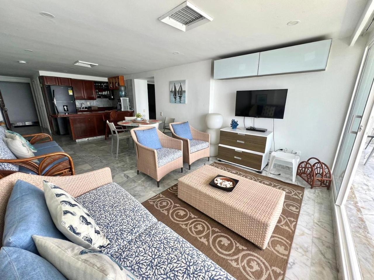 Apartamentos Con Playa Privada Y Vista Al Mar San Andres  Bagian luar foto