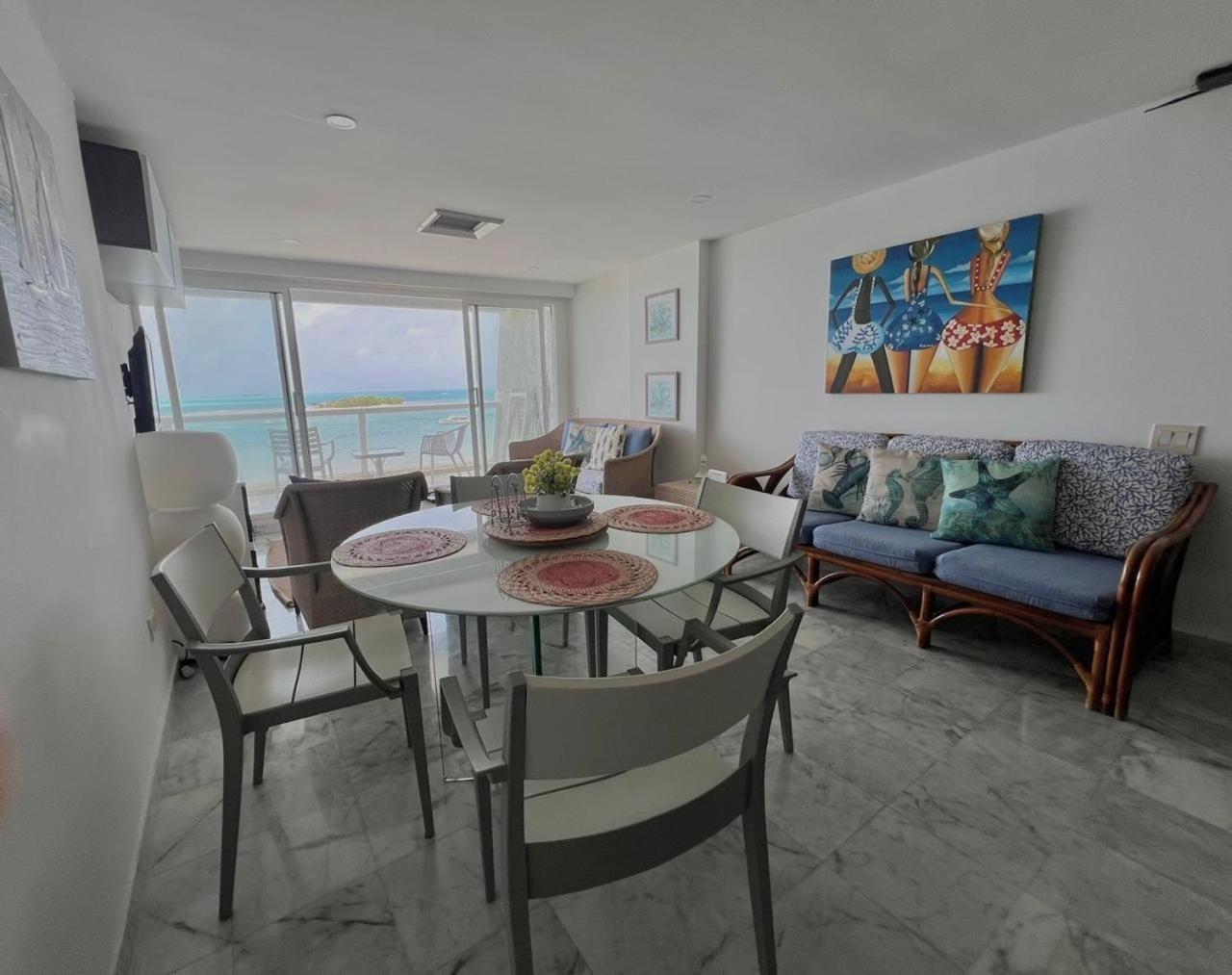 Apartamentos Con Playa Privada Y Vista Al Mar San Andres  Bagian luar foto