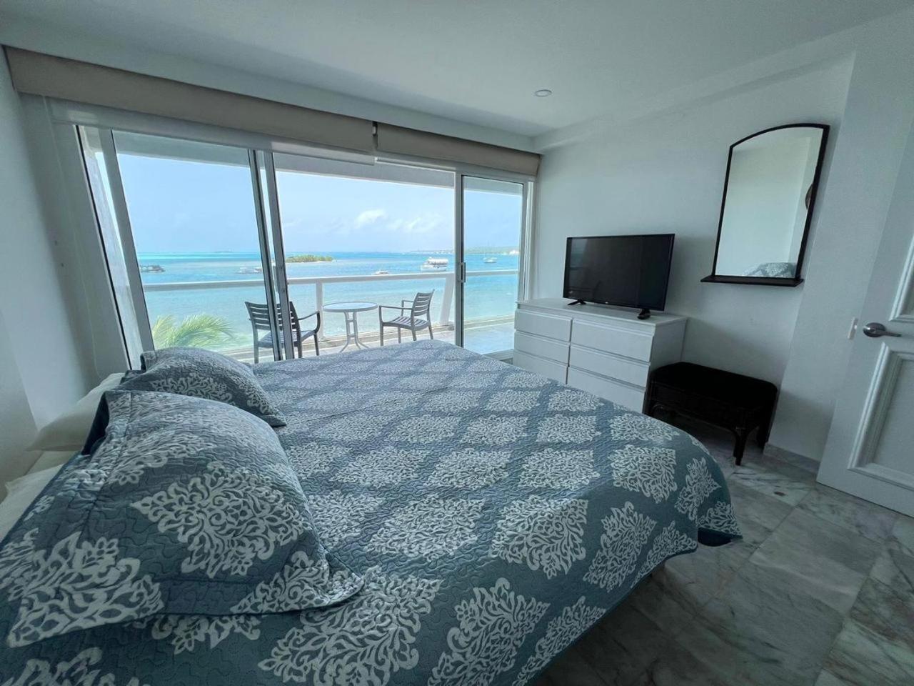Apartamentos Con Playa Privada Y Vista Al Mar San Andres  Bagian luar foto