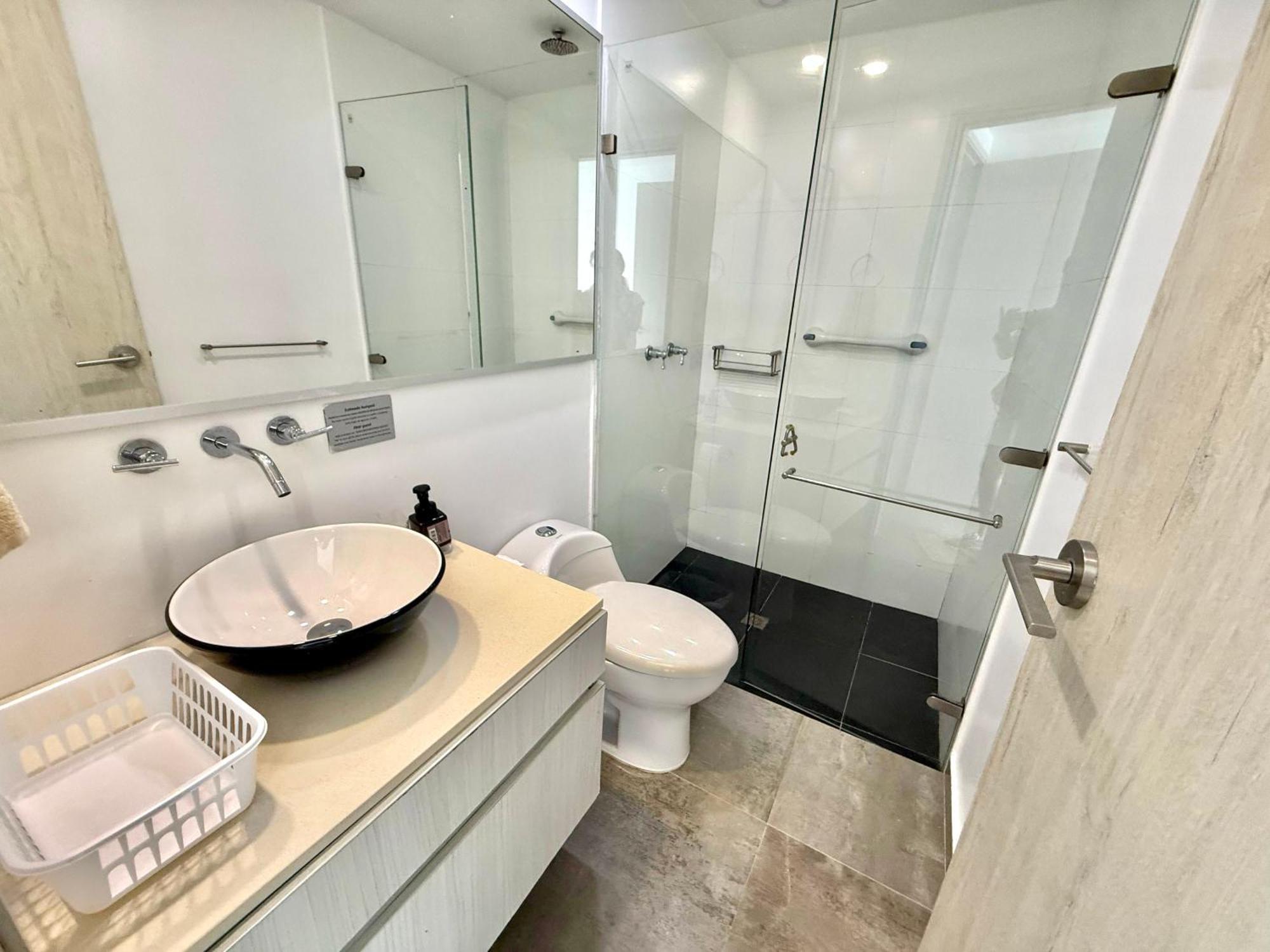 Apartamentos Con Playa Privada Y Vista Al Mar San Andres  Bagian luar foto