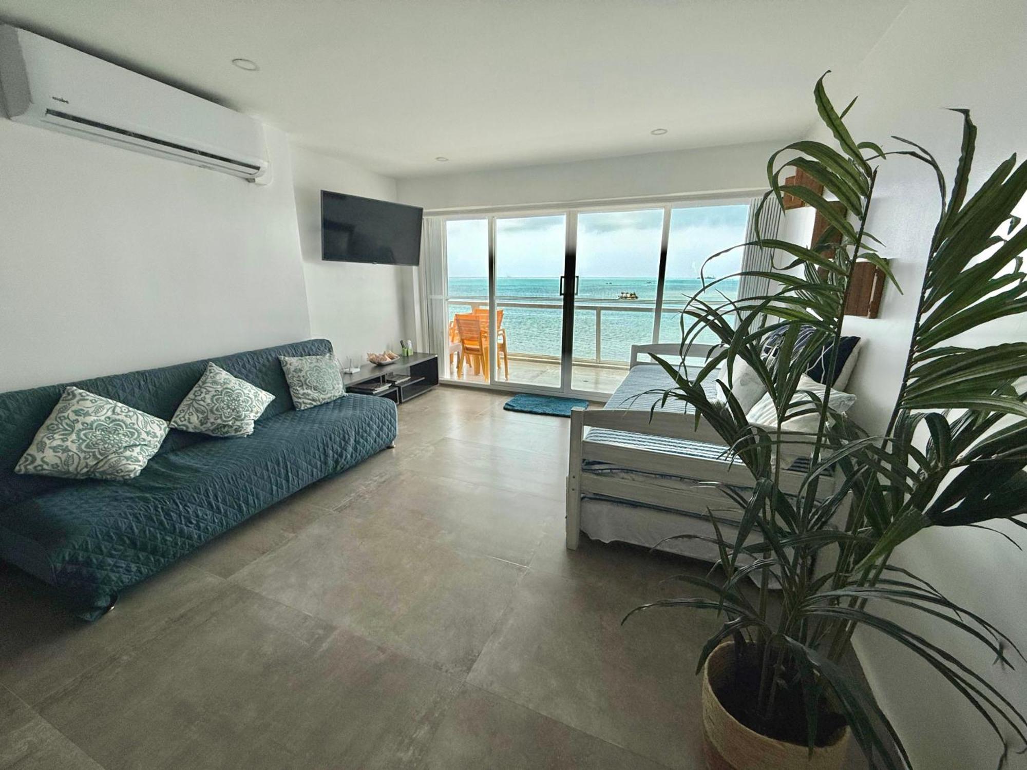 Apartamentos Con Playa Privada Y Vista Al Mar San Andres  Bagian luar foto